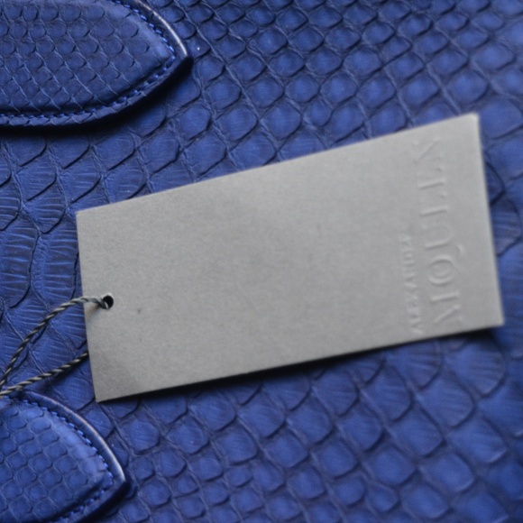 NWT Alexander McQueen Python Heroine Bag - Picture 10 of 11